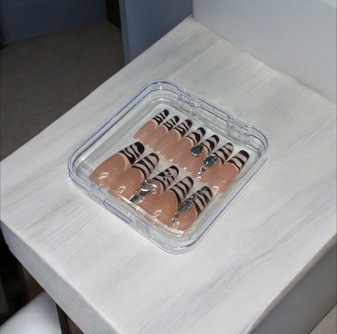 Korean Style Long - Press On Nails