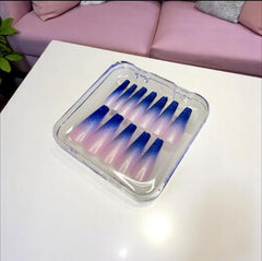 Pink Universe Coffin 2 - Press On Nails
