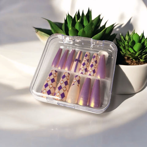 Cotton Candy Long - Press On Nails